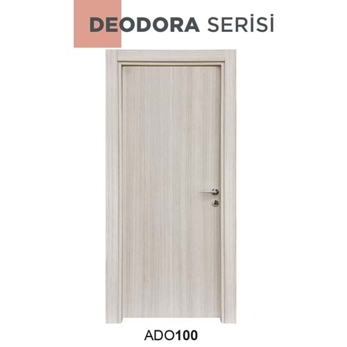 DEODORA SERİSİ ADO 100 - KANAT 65 - 7 CM - BEYAZ TEAK - 100*38 MM
